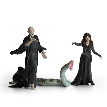 schleich 42684 Lord Voldemort, Nagini & Bellatrix Lestrange, ab 6 Jahren, HARRY POTTER - Spielfigur, 21 x 16 x 18 cm im Sale